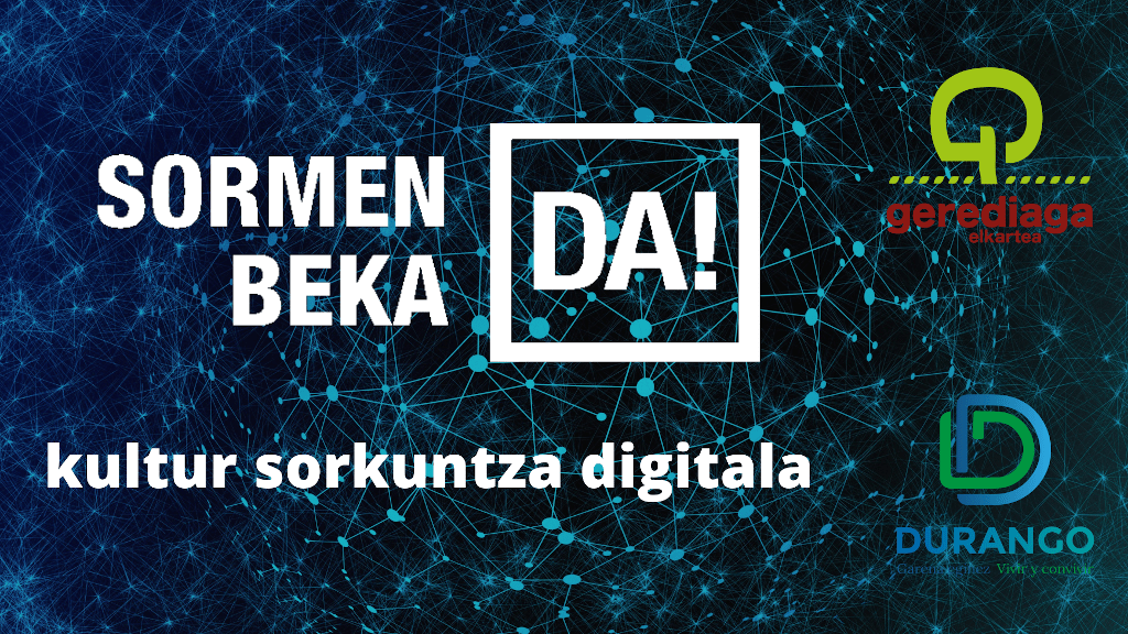 Kultur sorkuntza digitala sarituko da Sormen Beka DA! deialdiaren laugarren edizioan